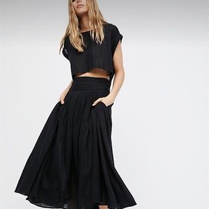 Free People Sundown skirt set